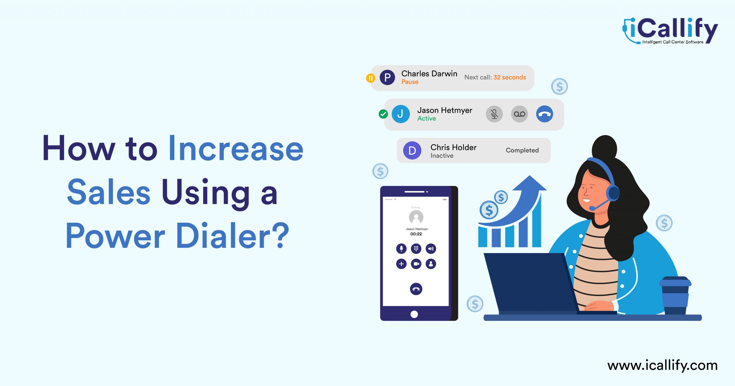 How to Increase Sales Using a Power Dialer? 