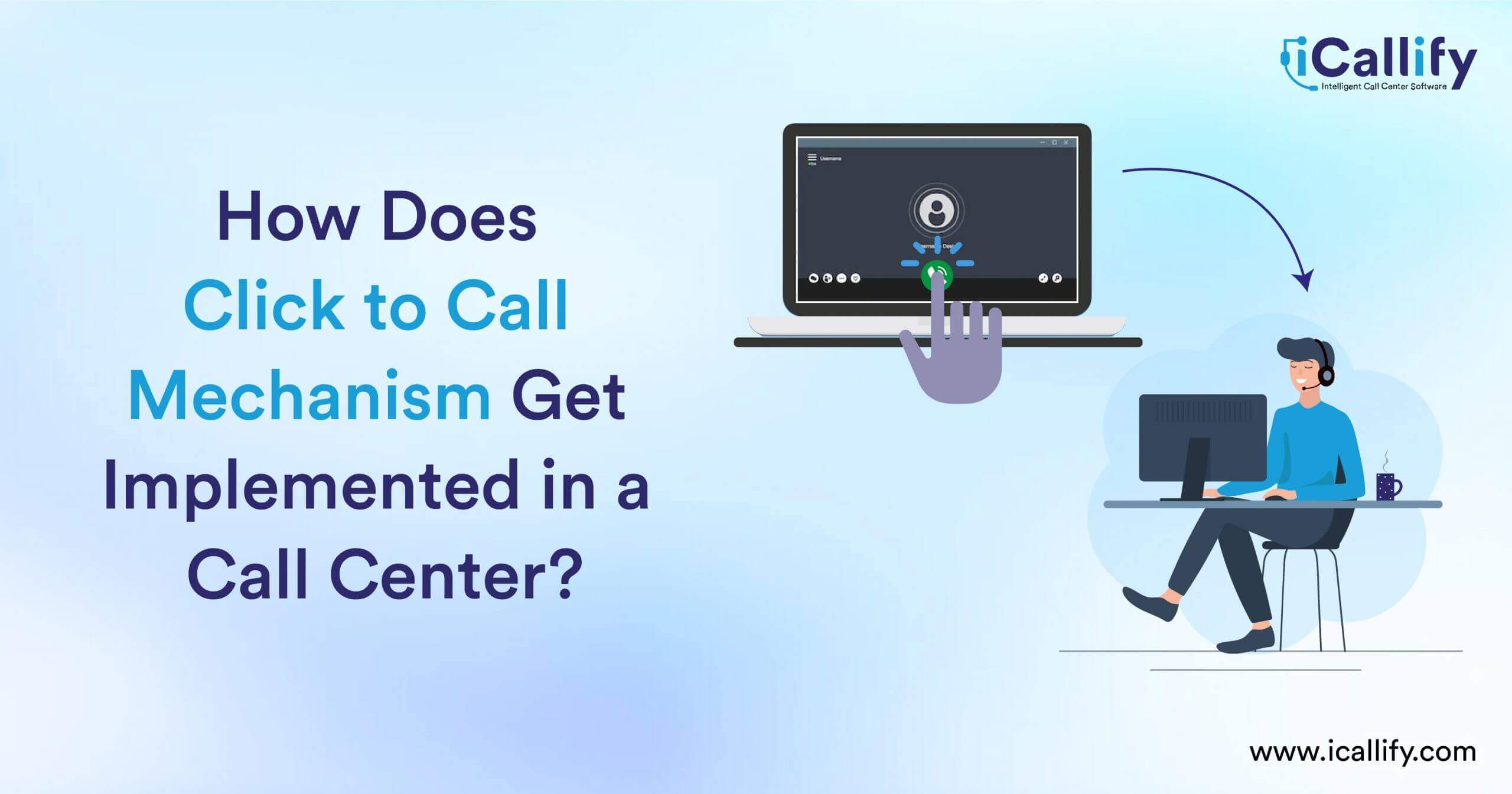 How Does Click to Call Mechanism Get Implemented in a Call Center?