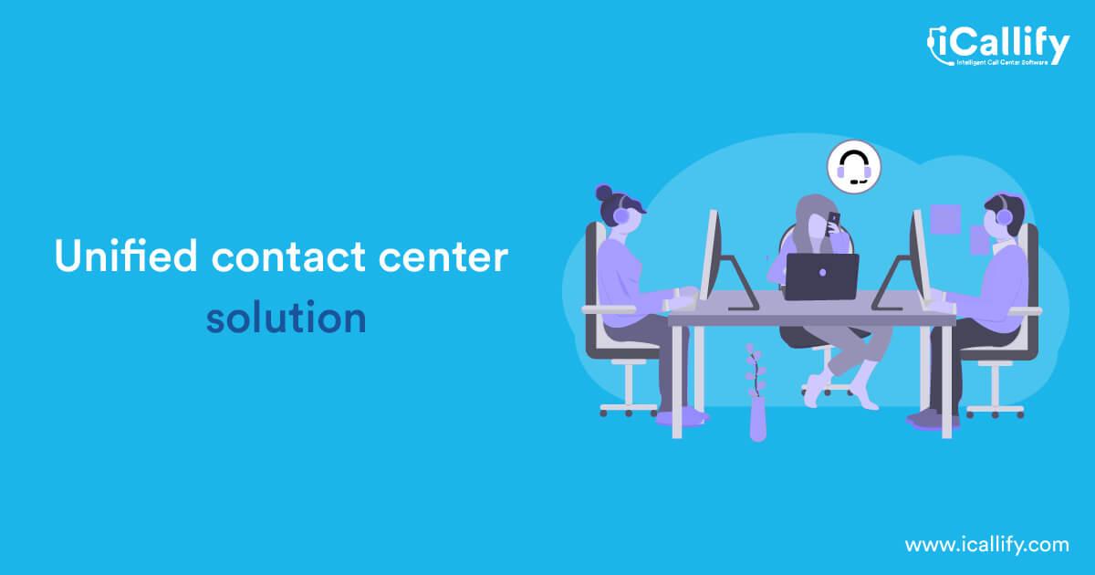 unified contact center solution