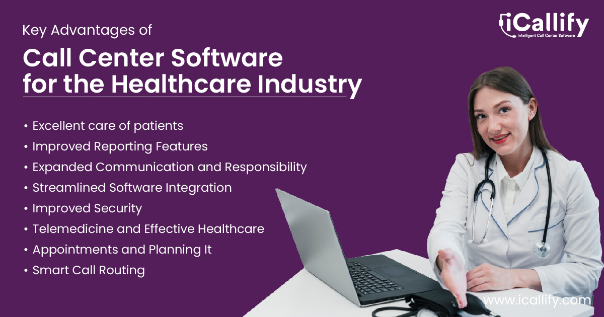 iCallify for Healthcare Call Center Software